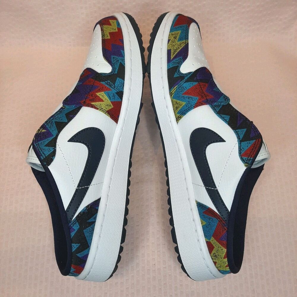 Nike Air Jordan Shoes 'Nothing But Net' Men Size 9.5 Mule Golf FJ1214-100 - Picture 6 of 8